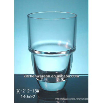 high quality promotional new design drink glass/water or juice drink glass/irregular glass